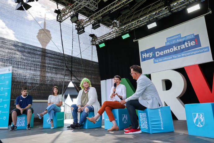 Bild vom Podiumsgespräch