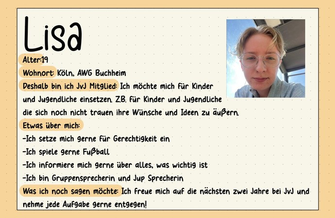 Steckbrief von Lisa