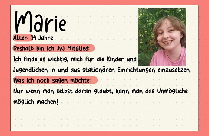Steckbrief von Marie