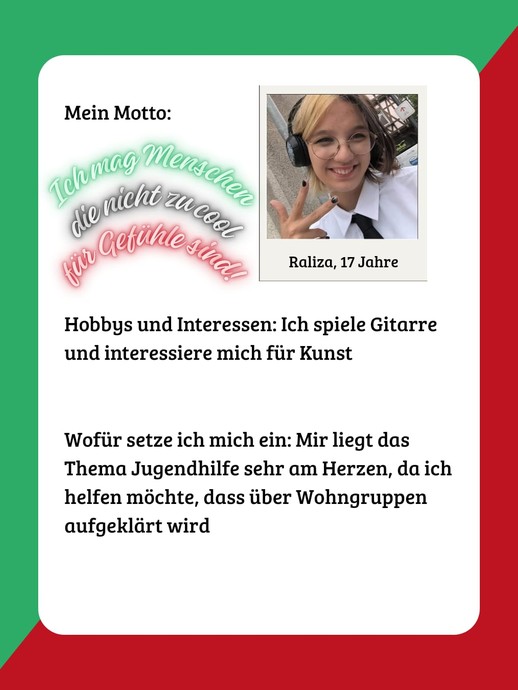 Ralizas Steckbrief (vergrößerte Bildansicht wird geöffnet)