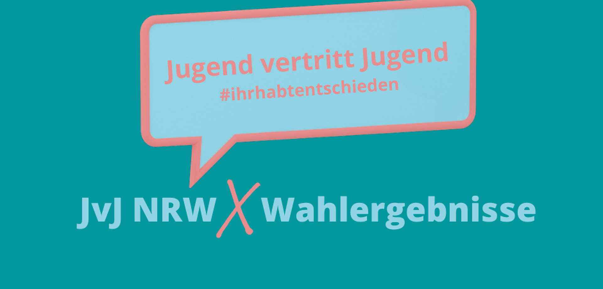 Bild mit der Aufschrift "JvJ NRW Wahlergebnisse"