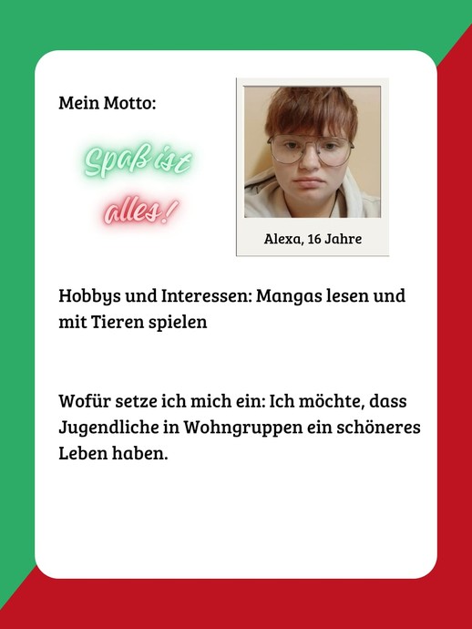 Steckbrief von Alexa (vergrößerte Bildansicht wird geöffnet)